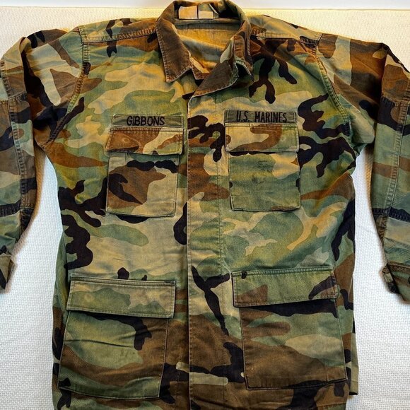U.S. Marines Combat Coat Camo Jacket Propper Men's Tactical Size Large Long - Picture 1 of 9